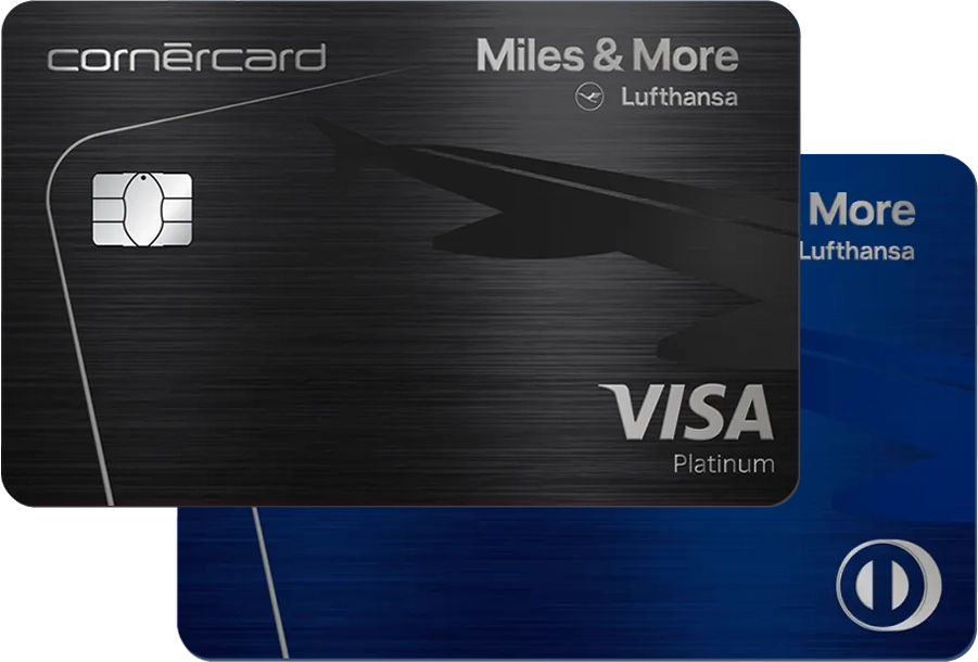 Kredikarten Cornèrcard Miles & More Platinum Visa + Diners für Privatkunden